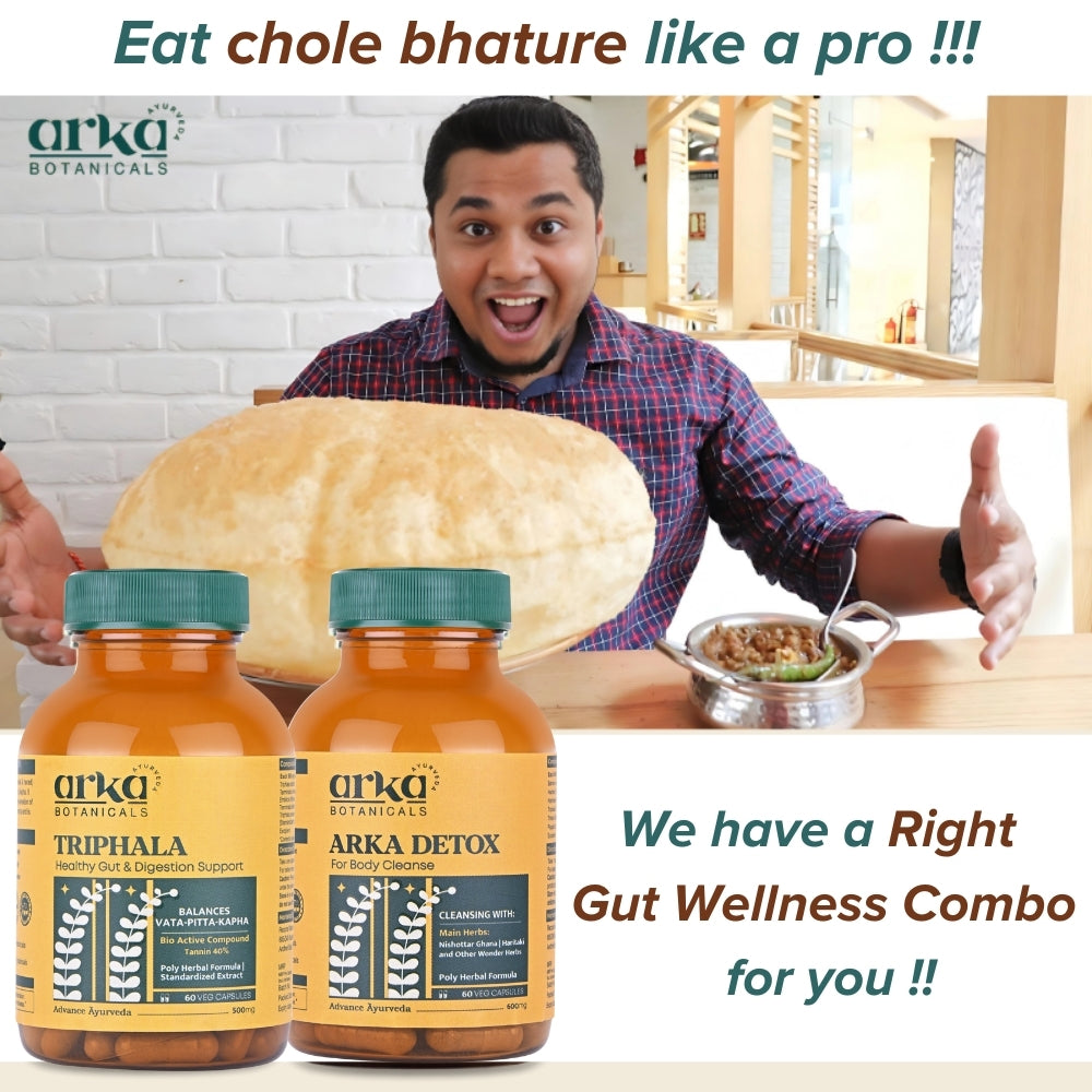 Arka Gut Wellness | Triphala & Arka Detox Combo