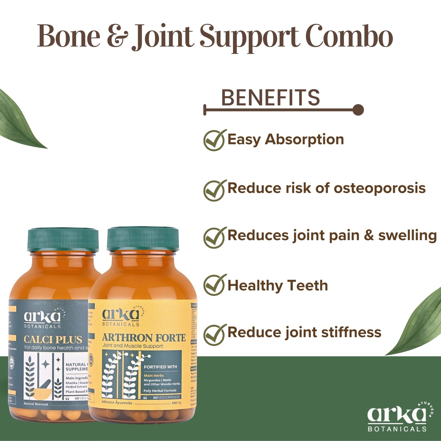 Arka Bone & joint | Calci+ & Arthron Forte