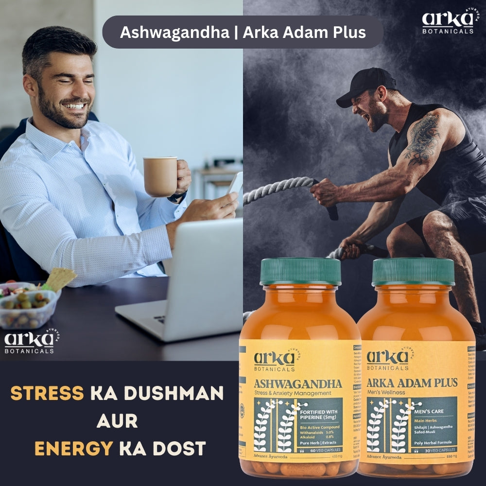 Arka Stress & Energy | Ashwagandha & Adam+