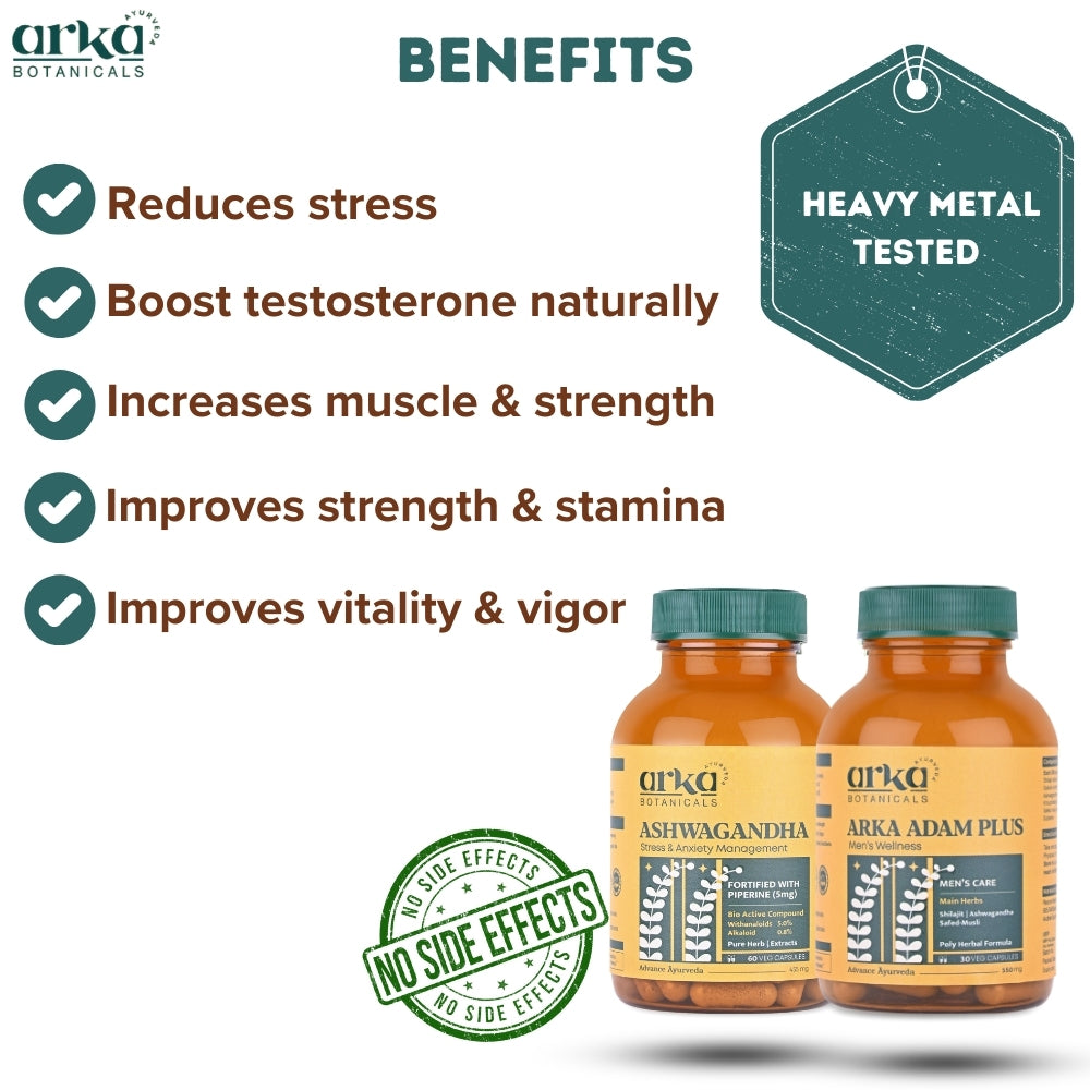 Arka Stress & Energy | Ashwagandha & Adam+
